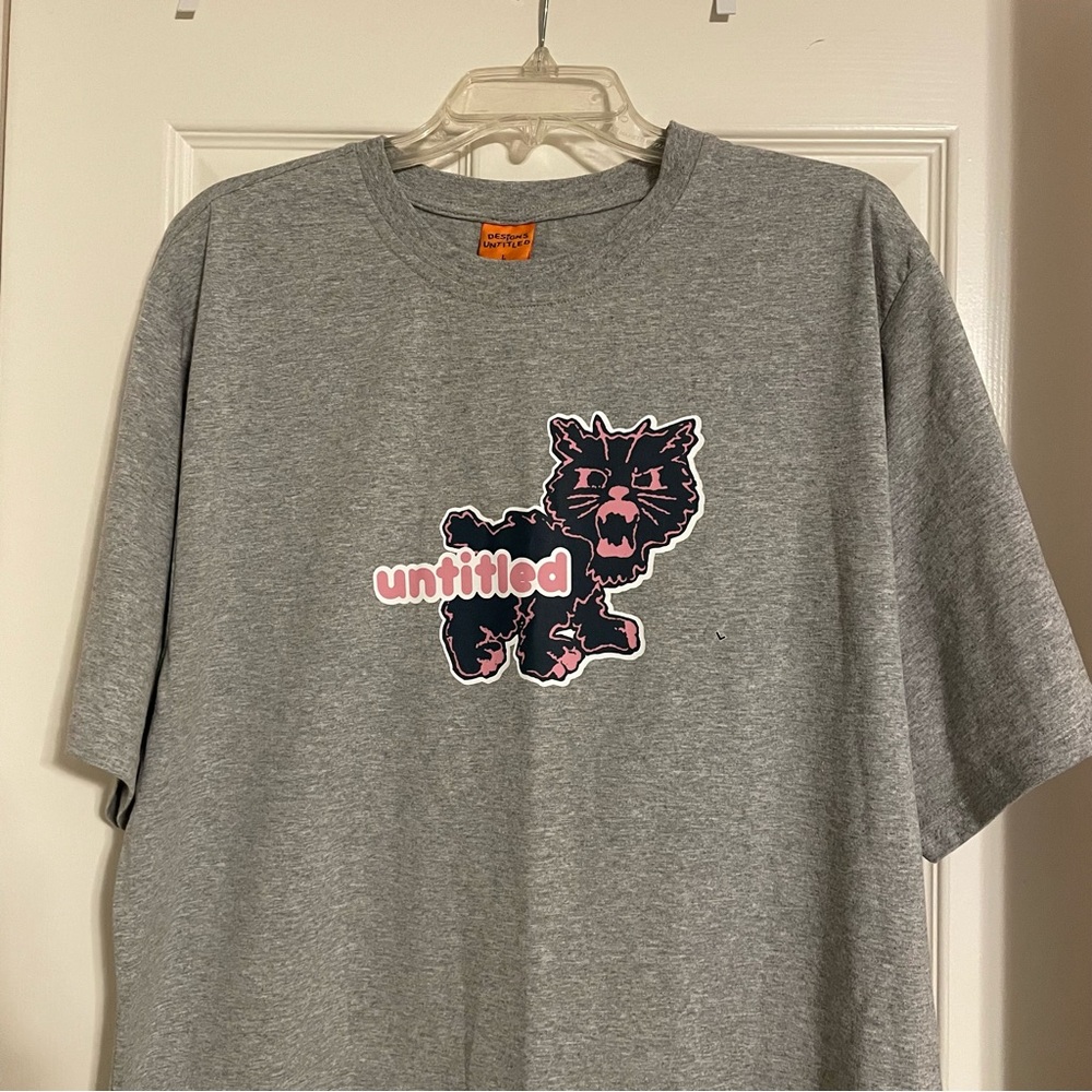 DESIGNS UNTITLED Fierce Cat Mens Tee